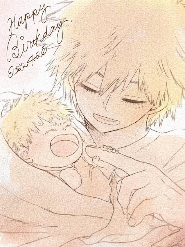 爆豪勝己「2021.2022.2023#爆豪勝己生誕祭2024#爆豪勝己誕生祭2024 」|ちなこのイラスト