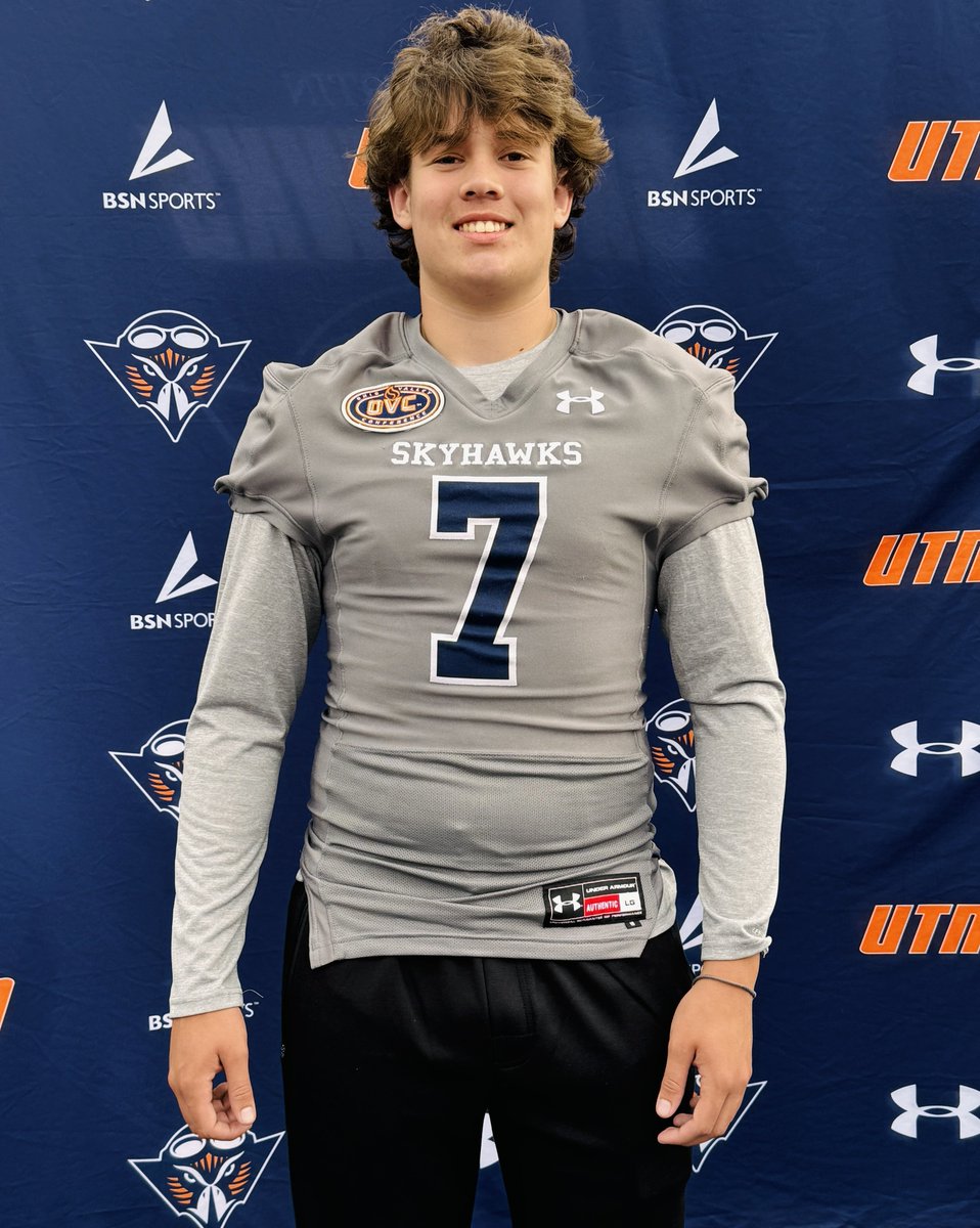 Great day checking out @UTM_FOOTBALL for junior day & spring game. Just left the field after a great chat with @CoachModelski Can’t wait to get back to campus this summer to sling it 🏈 #Martinmade #Winnerswearblue @CoachStoutUTM @JohnHines66 @VisionQb @QbCoachJonah