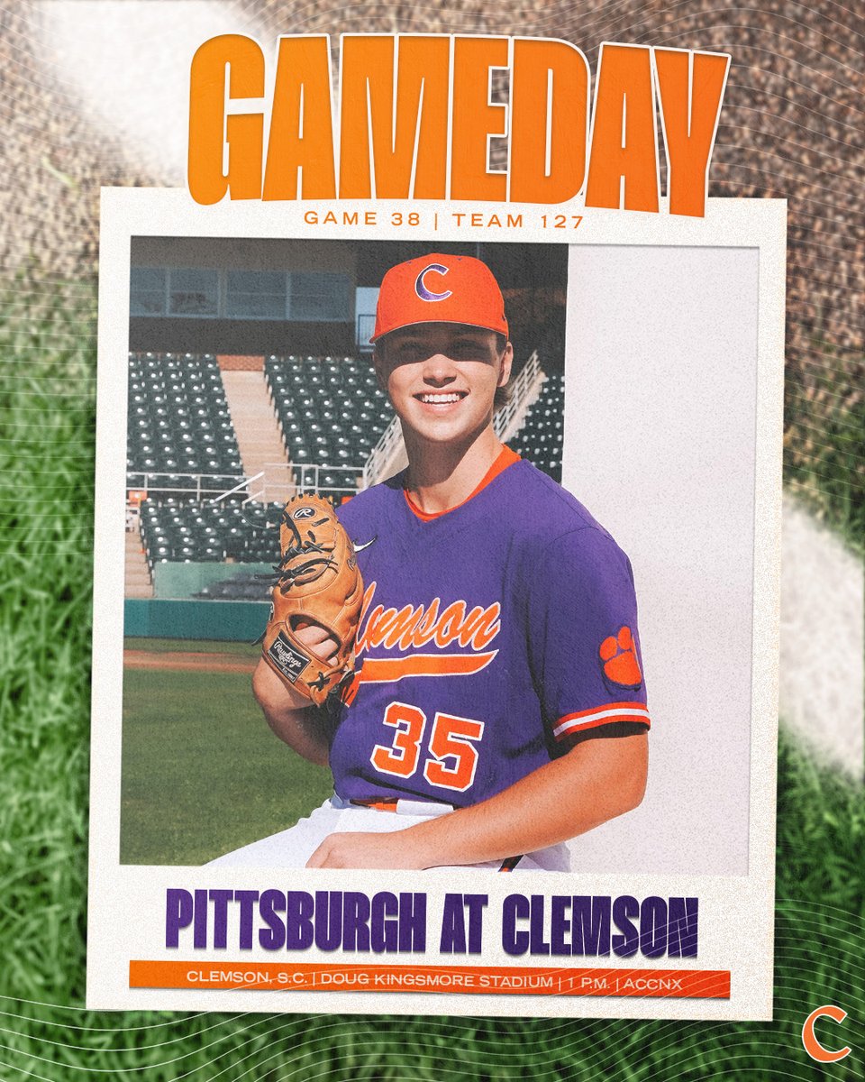 Let's play ✌️ The Tigers & Panthers square off in the first of two games today at 1 p.m. #CUatDKS GAMEDAY ➡️ bit.ly/3QbYNp4