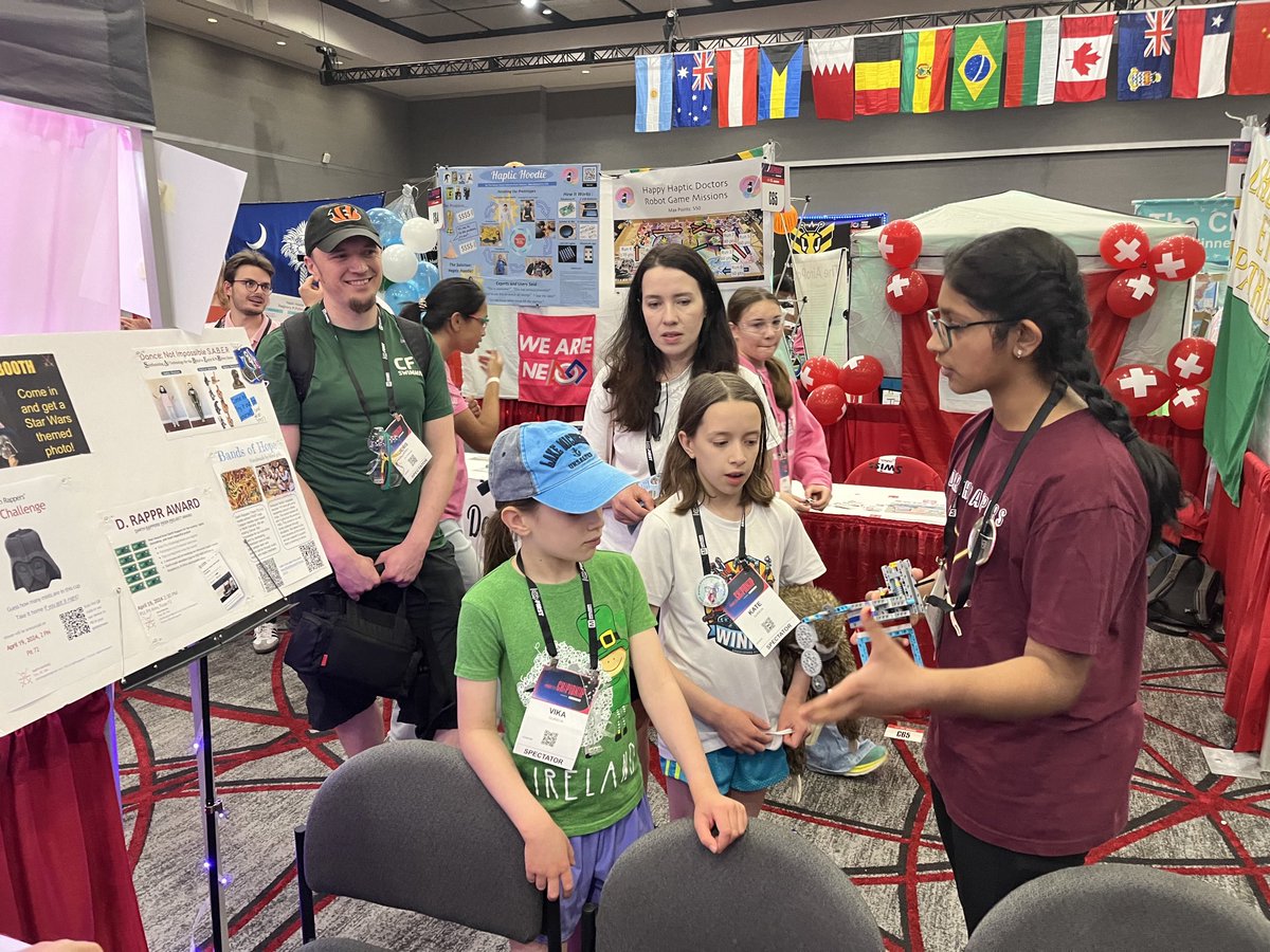 DarthRappers's tweet image. Darth Rappers ignite, sharing our creation,  
Young minds inspired, a spark of fascination! #FIRSTChamp ⁦@FIRSTweets⁩