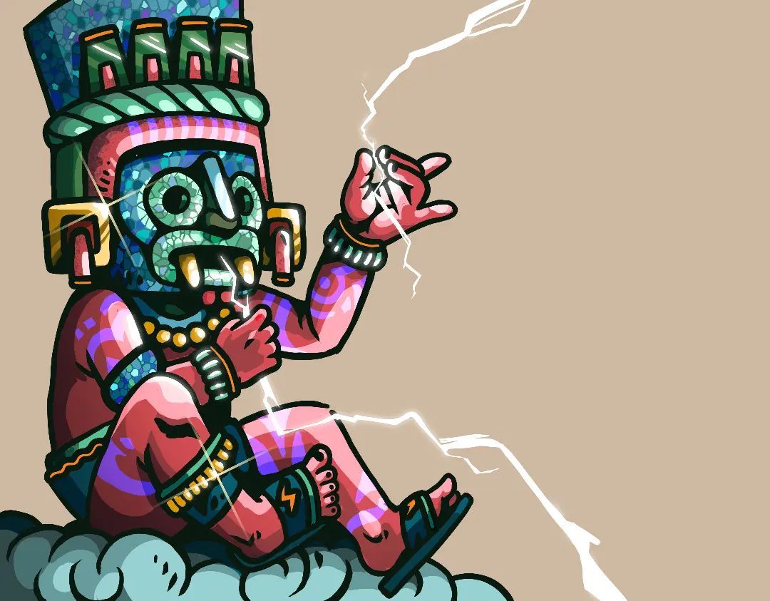NacionTolteca's tweet photo. #Tlaloc proviene de la palabras del #nahuatl Tlalli que significa tierra y #octli que significa pulque, vino o licor, por lo que Tlaloc es el licor de la tierra, no es el #DiosDeLaLluvia, si fuera así, sería Teo, equivalente a deidad y Quiahuitl equivalente a lluvia. https://t.co/wmiSjkKTRc