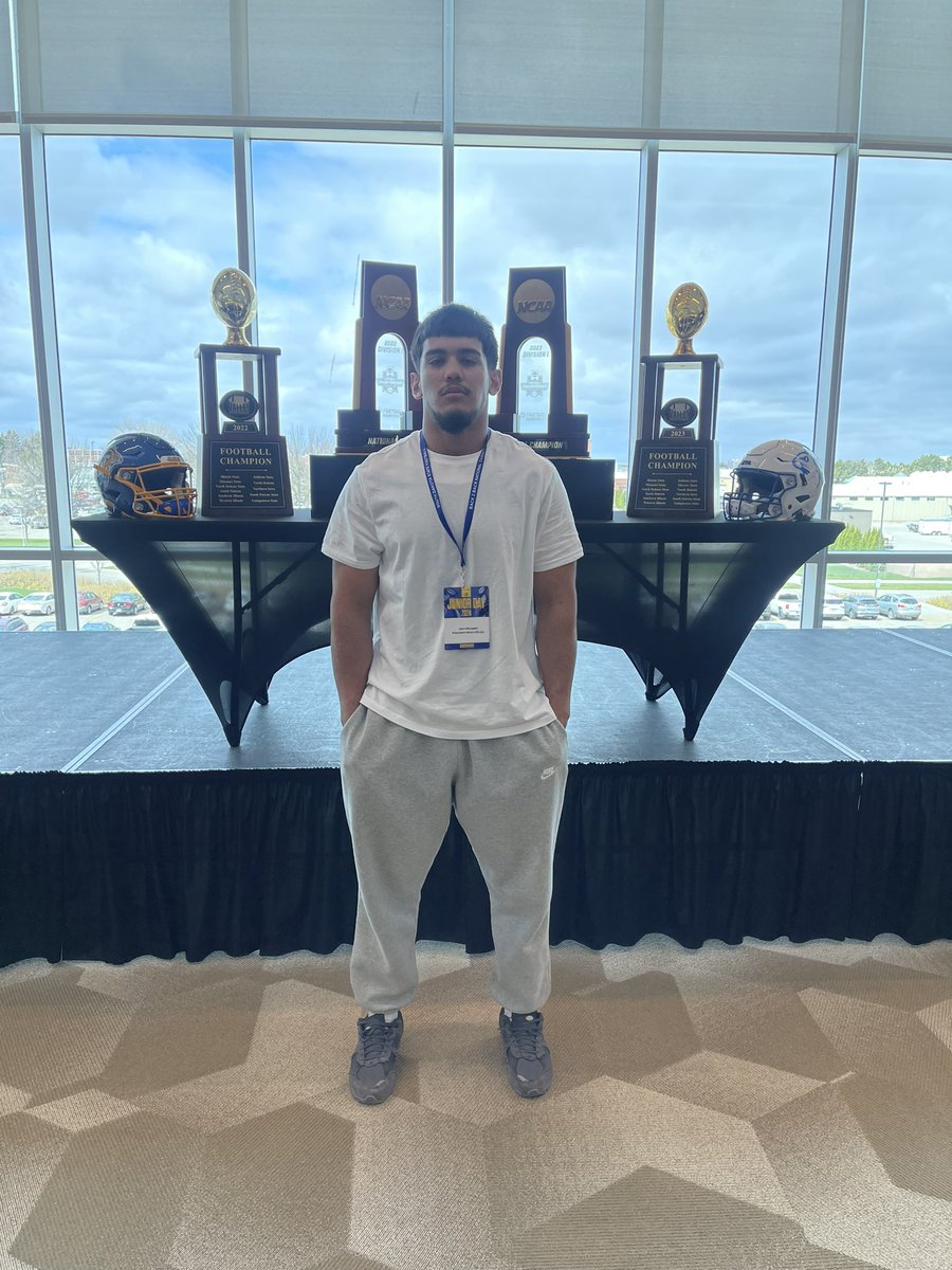 Thank you @CoachBobbit and @CoachBibbs52 @GoJacksFB for the junior invite. Had a great time and strait positive energy, can’t wait to come back and perform! @GnhsFootball @CoachGardnerOL @Coach_B_Johnson