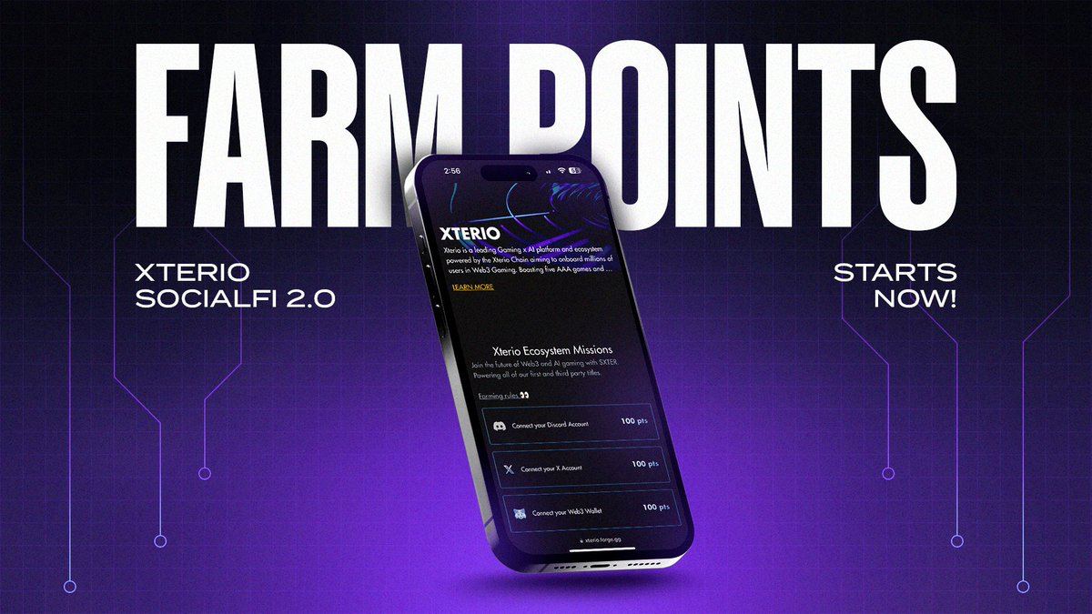 jacobz5's tweet image. 私は24時間未満前に $XTER のファーミングを始めました。

これまでに獲得したポイントは31,572です💥

まだ参加するには遅くありません🔥
参加リンク👉app-xter.com

ランダムなコメントや引用を強化するために戻ってきます💥💥💥💥

$ETH #x #metaverse #zkSync #binance $TIA #Celestia