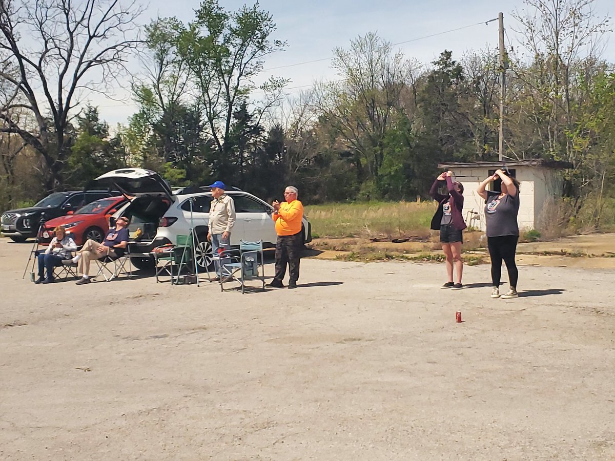 the_enformer's tweet photo. @AJamesMcCarthy Where were you in MO? I think I was on the other side of totality than you, Caulfield, MO. It was a perfect spot. There was barely any traffic, skys were clear and locals were fun. https://t.co/SwZBc3agJ7