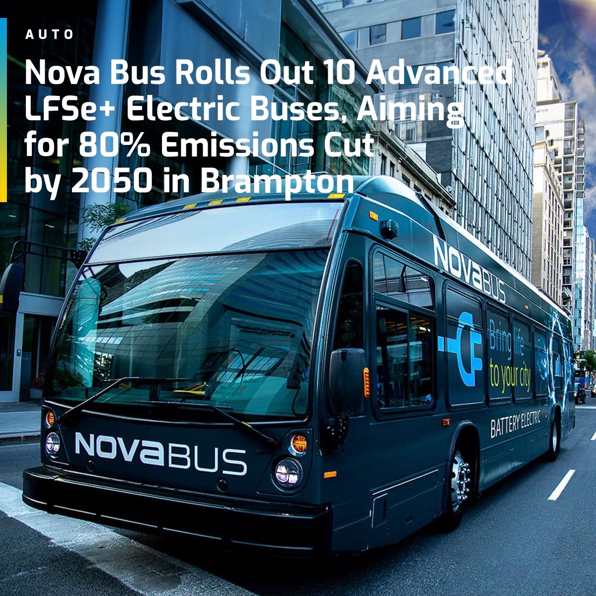 Nova Bus, a leading North American transit bus manufacturer and member of the Volvo Group, has announced a partnership with Brampton, Ontario, Canada. 🤝⚡️

Find out more: electrifynews.com/news/auto/nova…

#ElectrifyNews #EV #ElectricVehicle #ElectricBus #EVBus