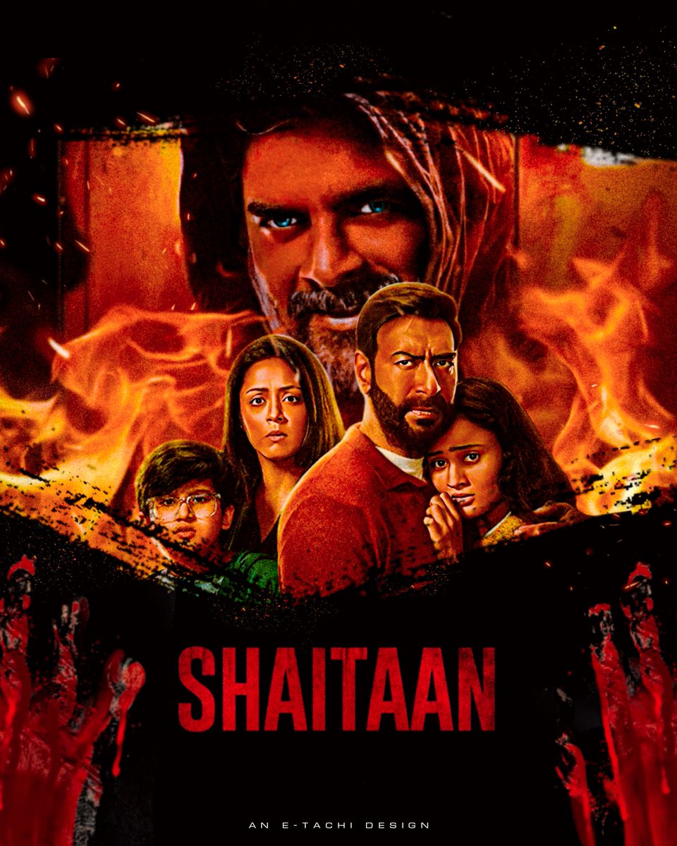 Shaitaan alternative posterwork @ajaydevgn @ActorMadhavan