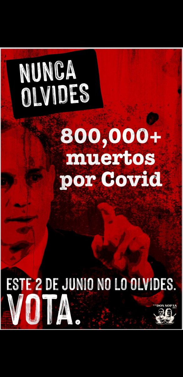 800,000 muertes de mexicanos provocada por la deliberada ineptitud e incompetencia de el títere lacayo: @HLGatell.

#NegligenciaCriminal 
#NiPerdónNiOlvido.