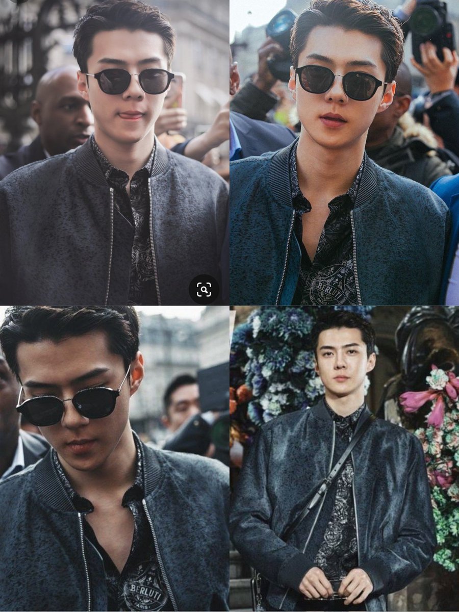 sehun in pfw 2020 will always be iconic