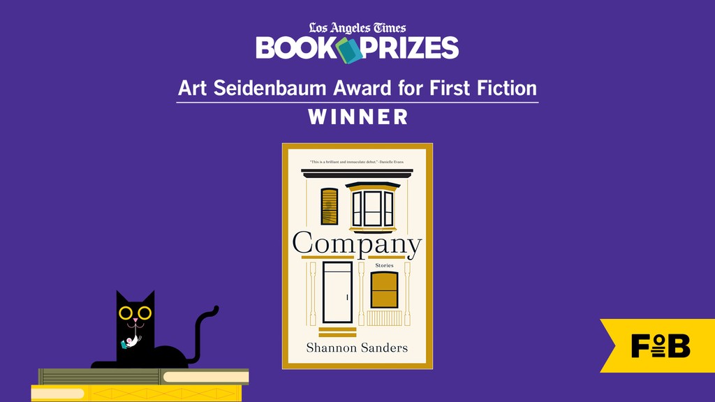 latimesfob's tweet photo. And now we have @RobertsEmma and @Karahpriess of @belletristbooks here to present The Art Seidenbaum Award for First Fiction #bookprizes #bookfest 📕🏆️ And the prize goes to…. @shanderswrites for Company! https://t.co/y3CW8xzRWv
