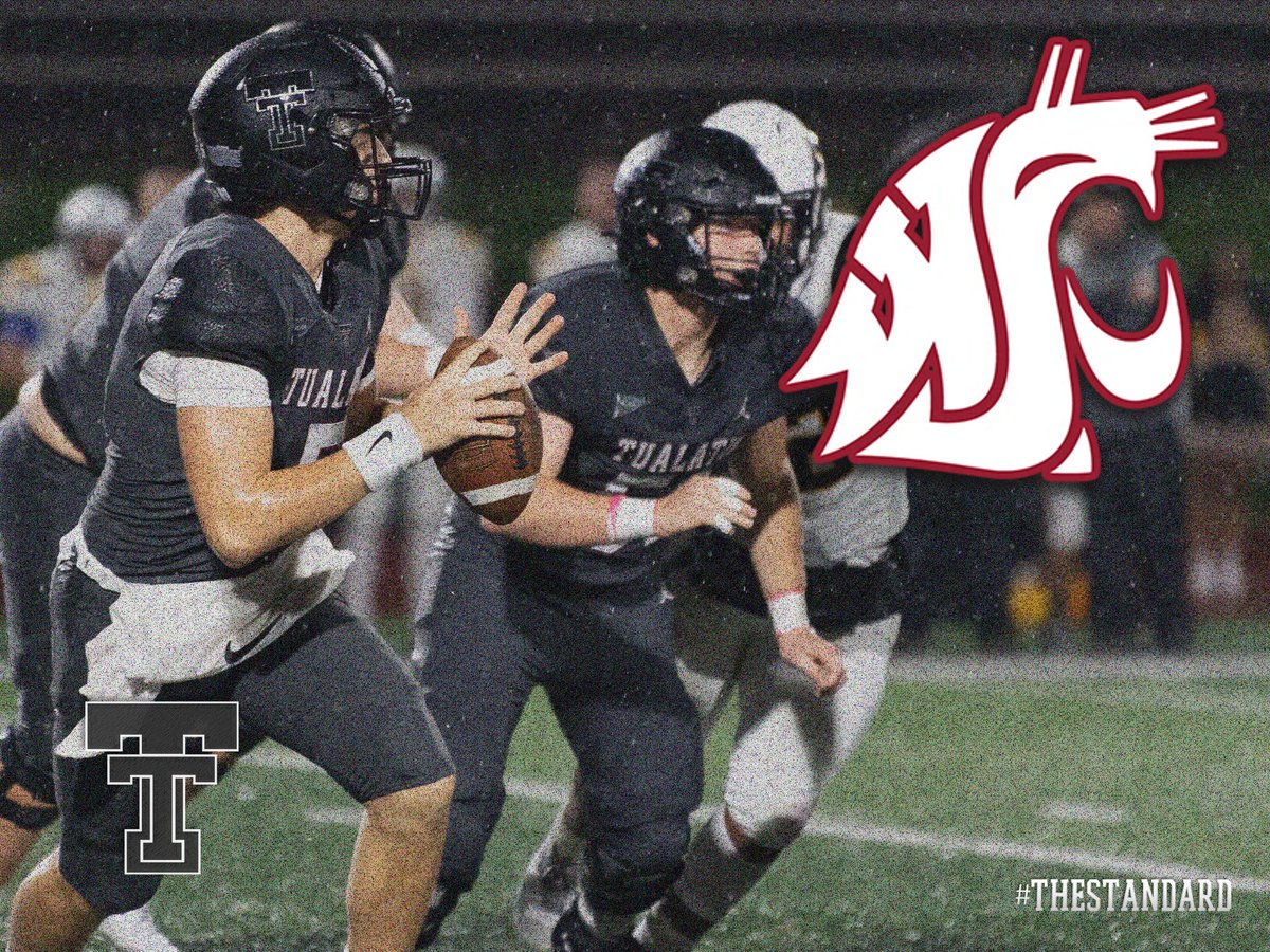 Appreciate @arbuckle_ben of @WSUCougarFB for stopping by the school this past week! #TheStandard