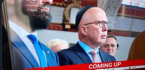 Peter Dutton is sillier than he looks if he thinks supporting Judaism is going to help win back a few Teal seats.🤪 #LNPNeverAgain