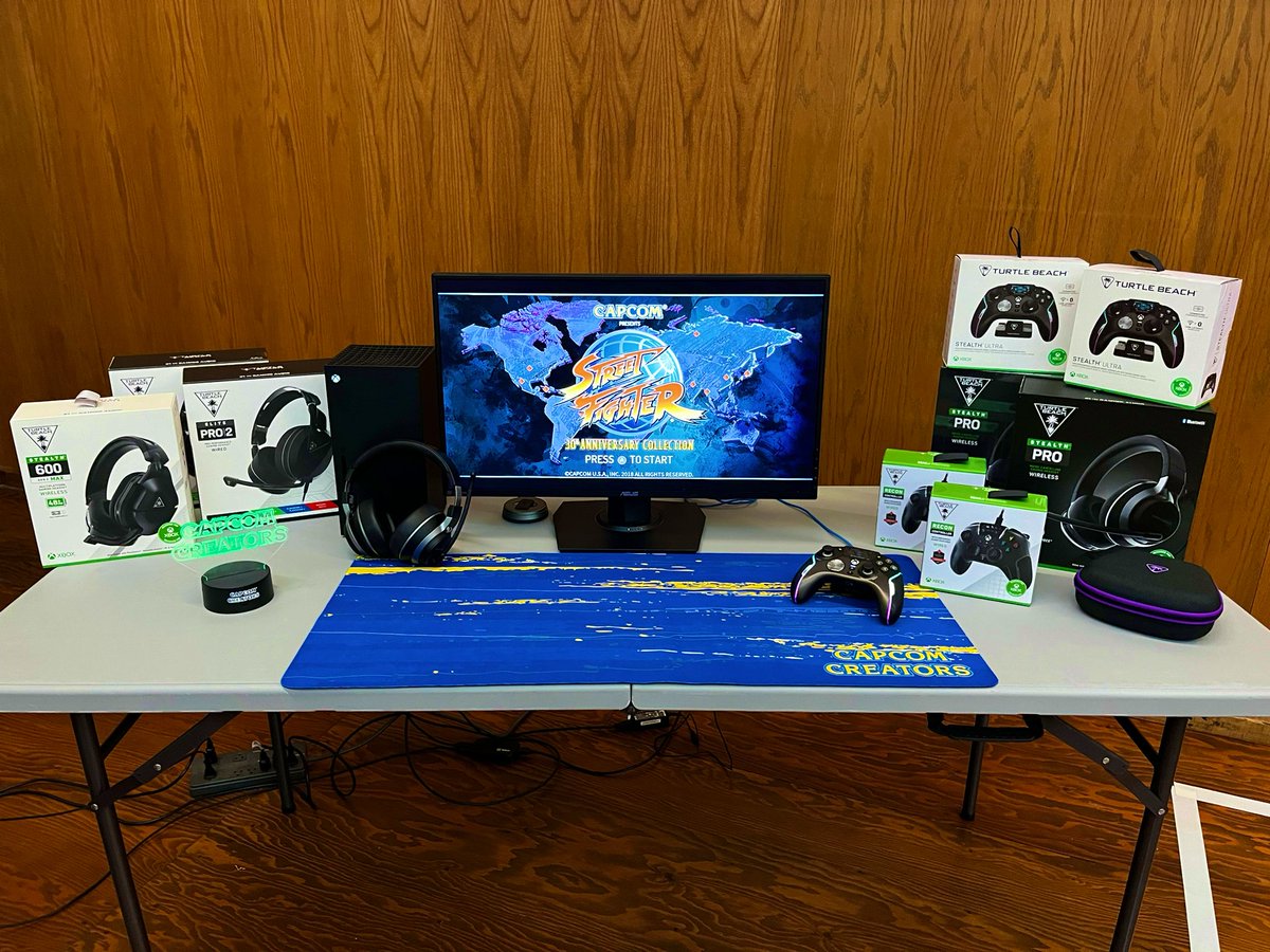 📣Tomorrow, I invade my local karate school and teach the kids fighting games!🥋 How does FG correlate to their IRL training at the dojo? It’s time we find out! Big thanks to @TurtleBeach for providing all the products for this project & @CapcomUSA_ for the generous game codes!