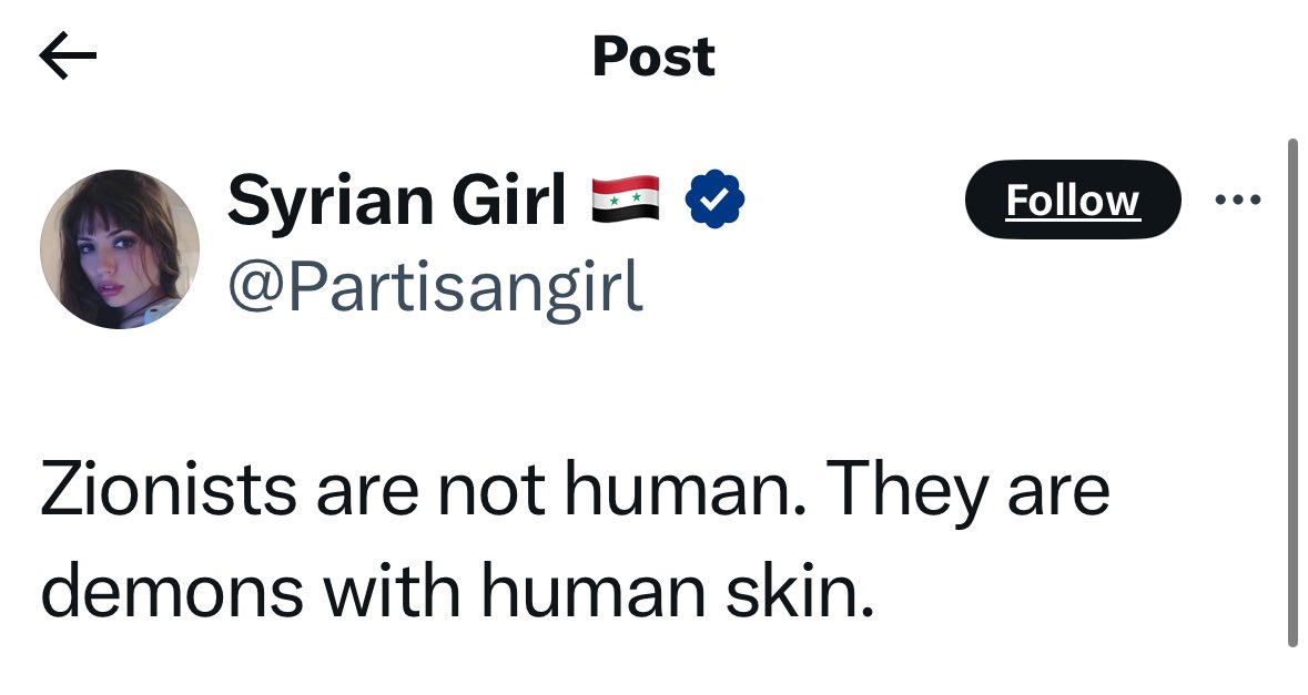 IsraelWarRoom's tweet photo. C’mon @elonmusk @lindayaX @Safety how is this not a violation of your ‘Dehumanization’ policy? https://t.co/K9EK1Y9Vr3