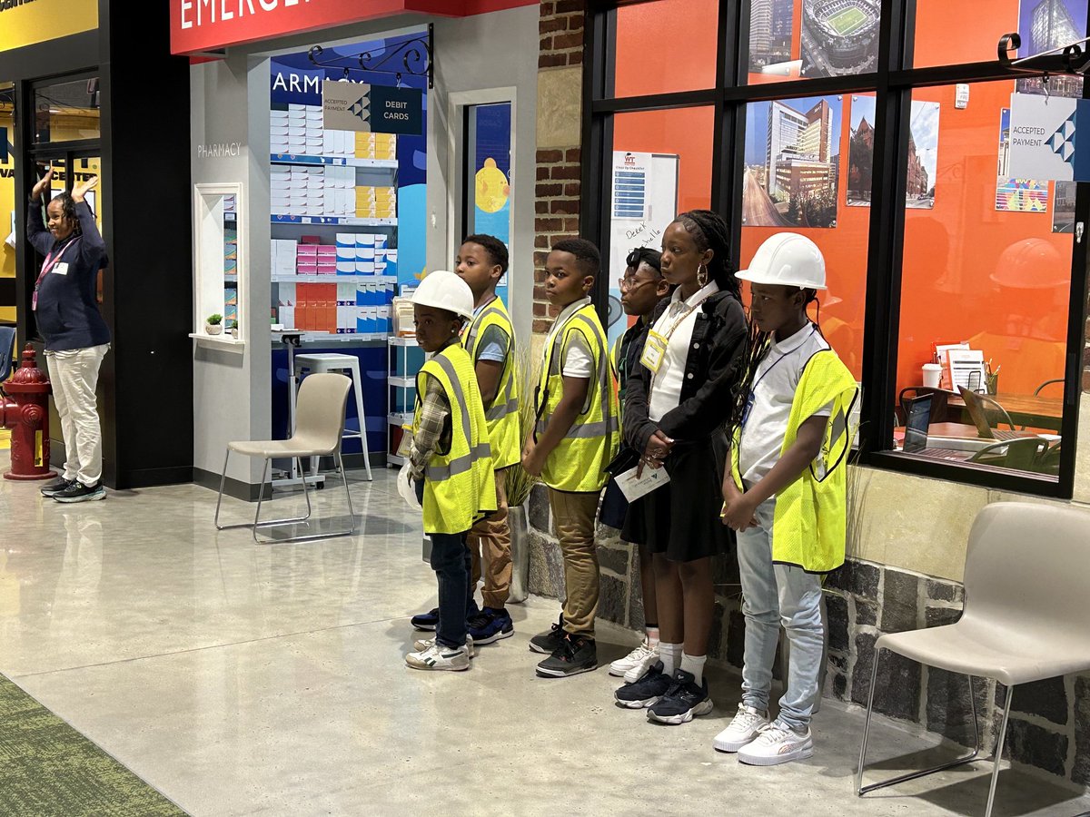 PrincipalShepp's tweet photo. JA Biz Town is always a hit 🥰 Our 5th graders had a blast #TheGDubbWay #ThisIsHowWeDoIt
#FirstYearPrincipal
#CitySchools
#BCPSS #WhyBeLess #WhenYouCanBMore #BaltimoreCity https://t.co/q2mcddwonr