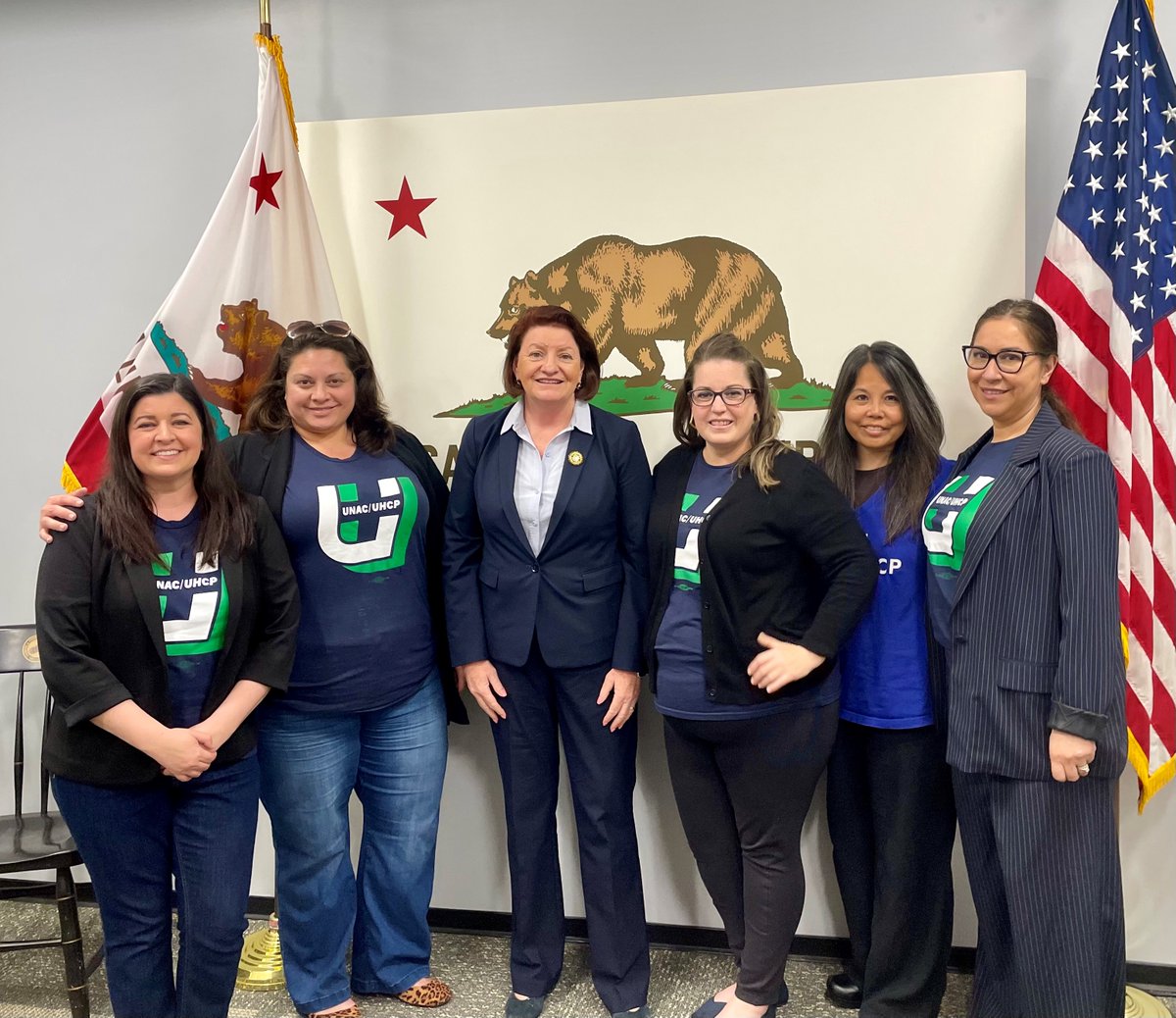 It’s great to be home and connecting with our partners at @unacuhcp today about their legislative and budget priorities for the year. UNAC/UHCP represents 35,000 registered nurses and health care workers who are united to build a better workplace and healthier communities.