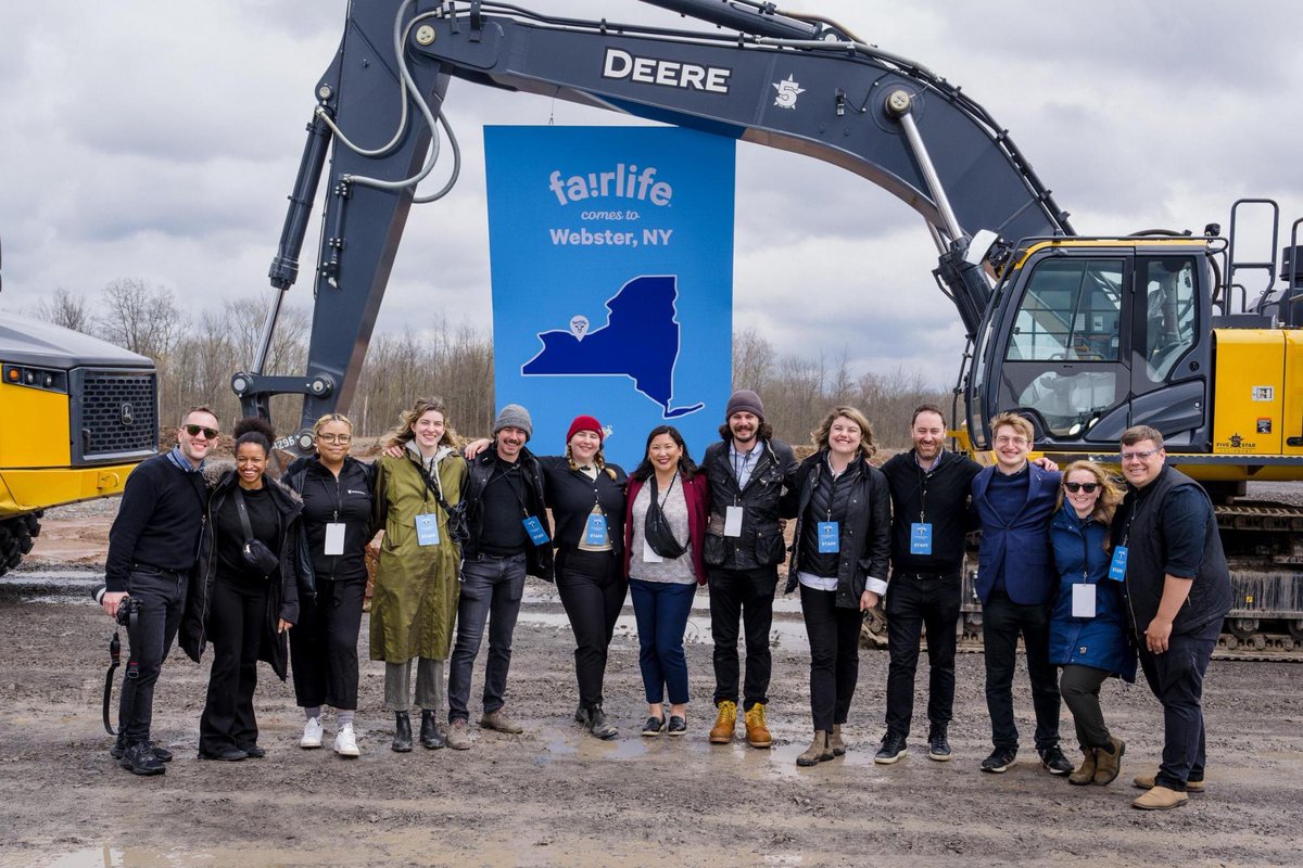 WeymouthWatson's tweet photo. This week @fairlife broke ground on a new facility bringing a $650 million investment to upstate New York. Weymouth Watson was honored to partner with fairlife and The Coca-Cola Company to mark this major moment with an event celebrating their future in Webster, NY. https://t.co/MIaakFVOWc