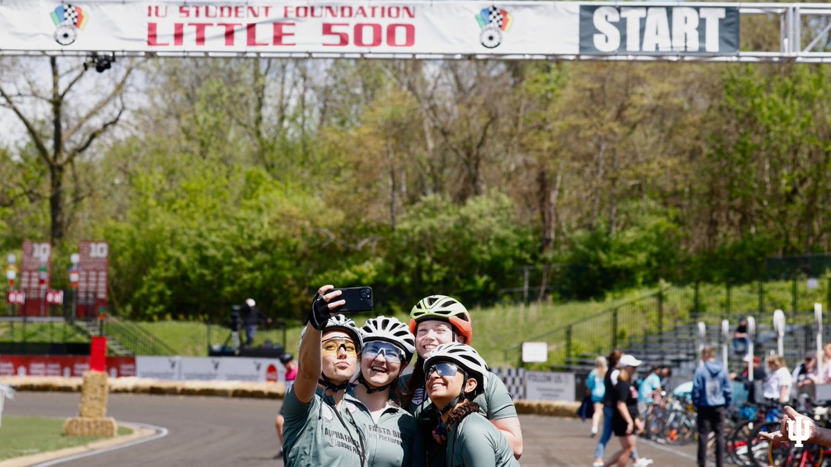 The 36th Women's Little 500 race is complete! Congratulations to 1st place Kappa Alpha Theta Cycling, 2nd place Teter Cycling, and 3rd place Delta Gamma Cycling. Thank you to all organizers, participants, and fans who made today so memorable.