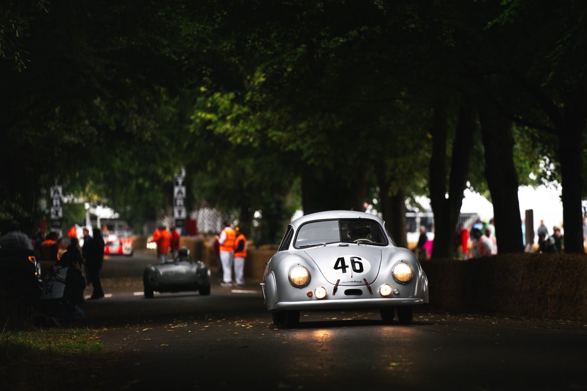 The winner of the 1951 Le Mans 24 Hours! The Porsche 356 SL Gmund featured louvred-steel quarter panels, wheel spats and numerous extra upgrades to help it win endurance races! #FOS #Porsche #Porsche356