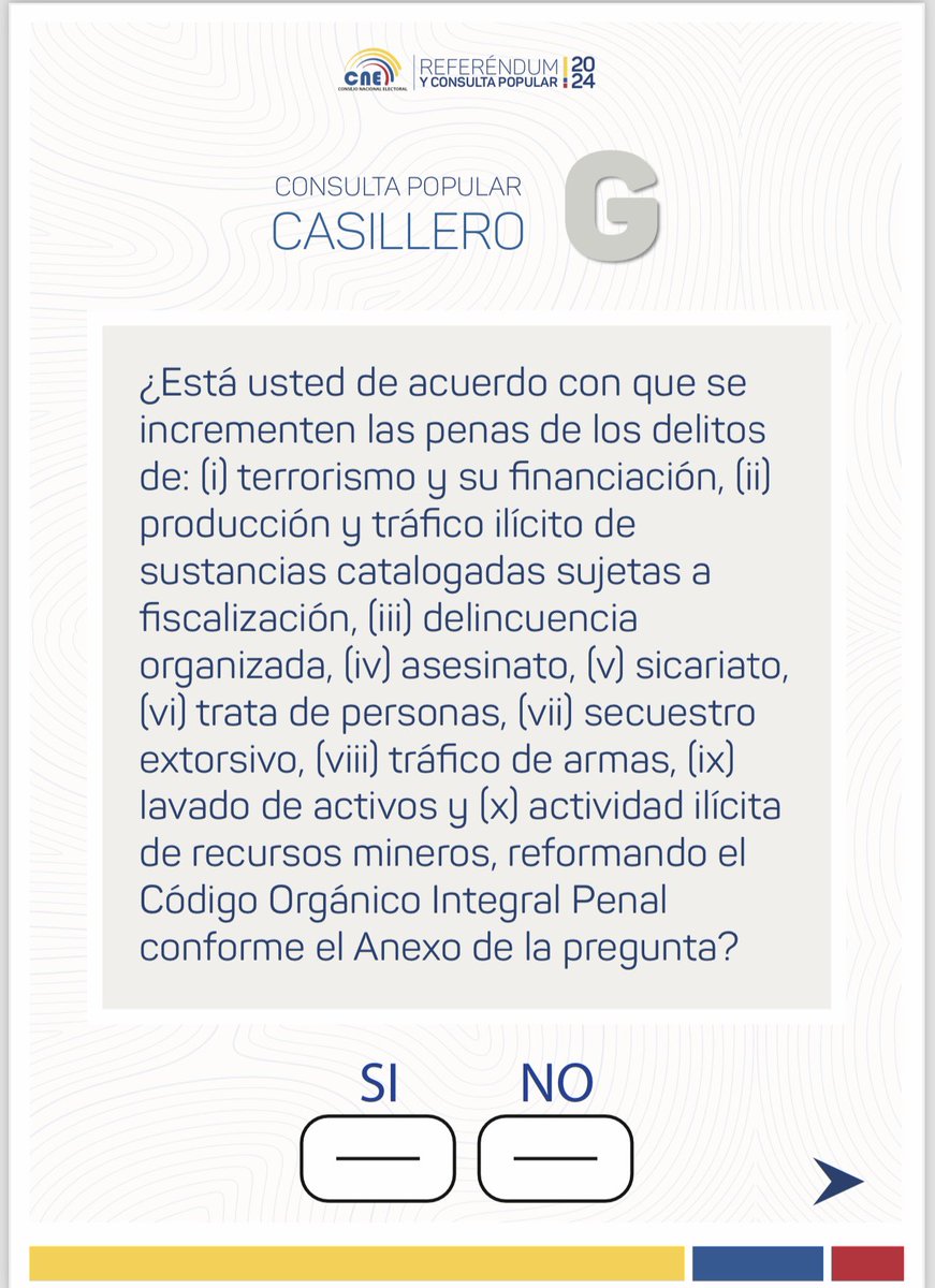 ¿Por qué razón aparte de (anoxia cerebral) votarías NO en esta pregunta?