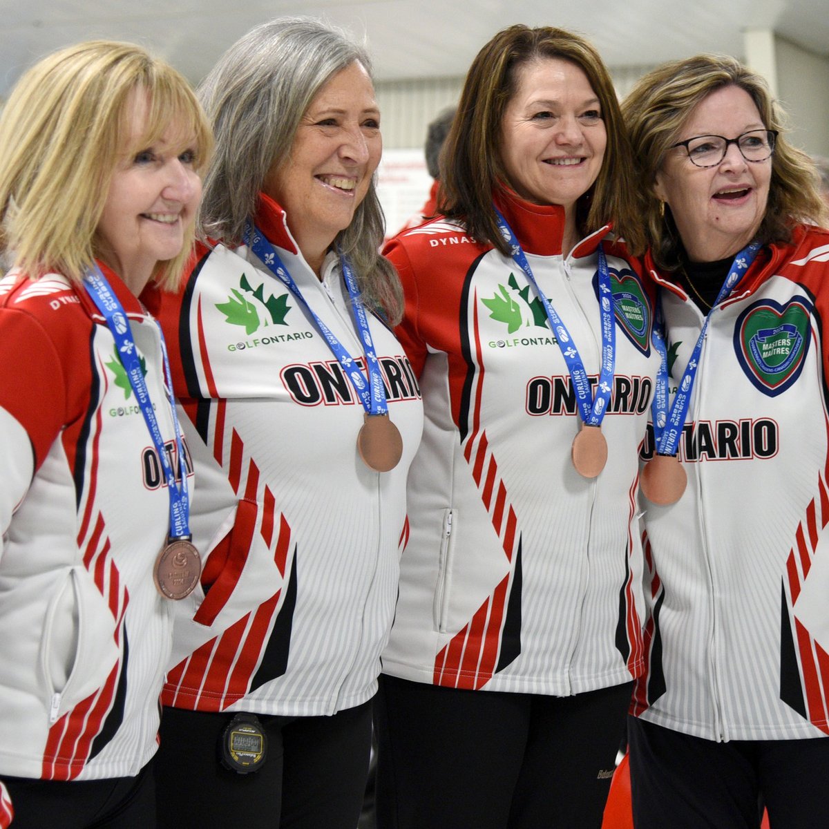 🥉👏 Big applause to Team Goring for clinching the Bronze Medal at the Canadian Masters! 🎉 These talented ladies have showcased remarkable expertise and unwavering spirit, making Ontario beam with pride! 🌟 Well done Team Goring! #BronzeMedalists #GravenhurstCurlingClub
