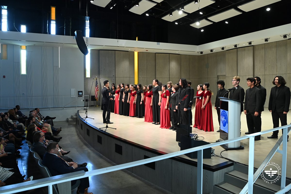 JurupaUSD's tweet photo. Thank you to our JUSD community for joining us at last night’s inaugural State of the District at the Elliott N. Duchon Concert Hall and online. 

To view the recorded live stream please visit https://t.co/tK1drGuJbP. https://t.co/LR1mZ8Rlyy