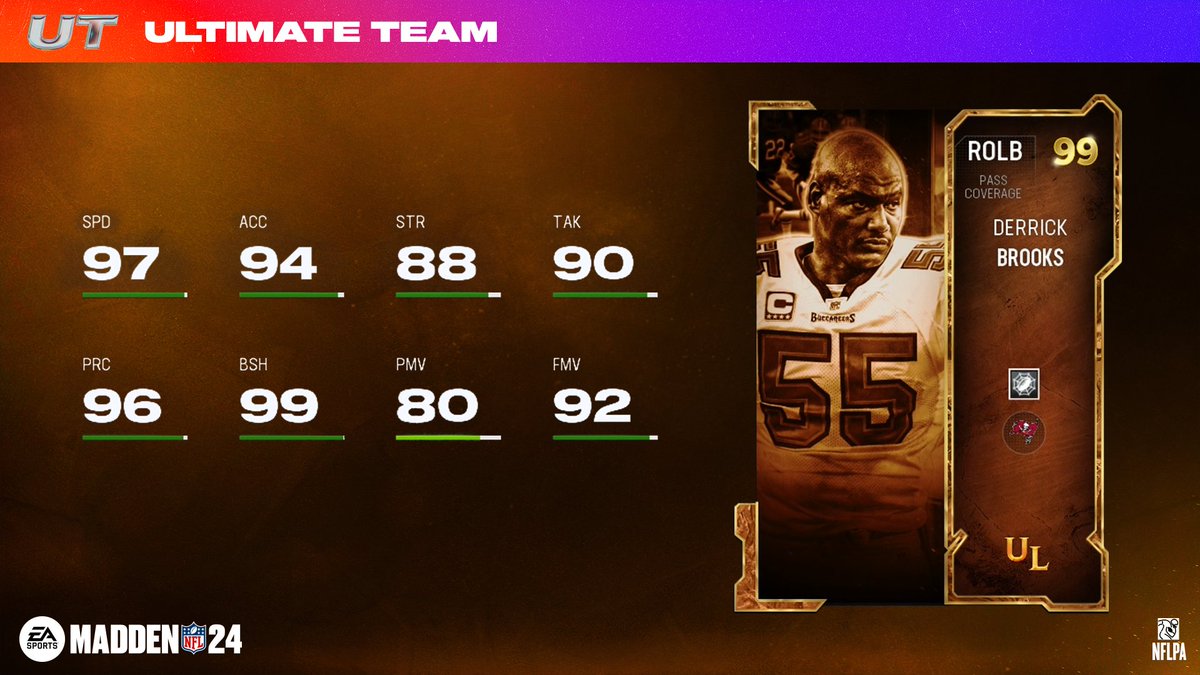 🏆 Ultimate Legends 🏆 ♦ @BrianDawkins ♦ @calvinjohnsonjr ♦ @DBrooks55 Dropping tomorrow #Madden24