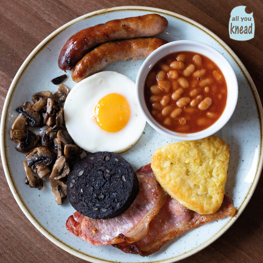 Swap your Saturday kitchen chores for a proper treat! 🍳 Pop in for our hearty English breakfast and start your weekend right. No fuss, no washing up. #AYKBreakfast #WeekendTreat