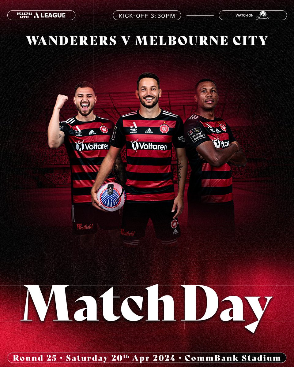 Let's do this 👊 #WSW #WSWvMCY