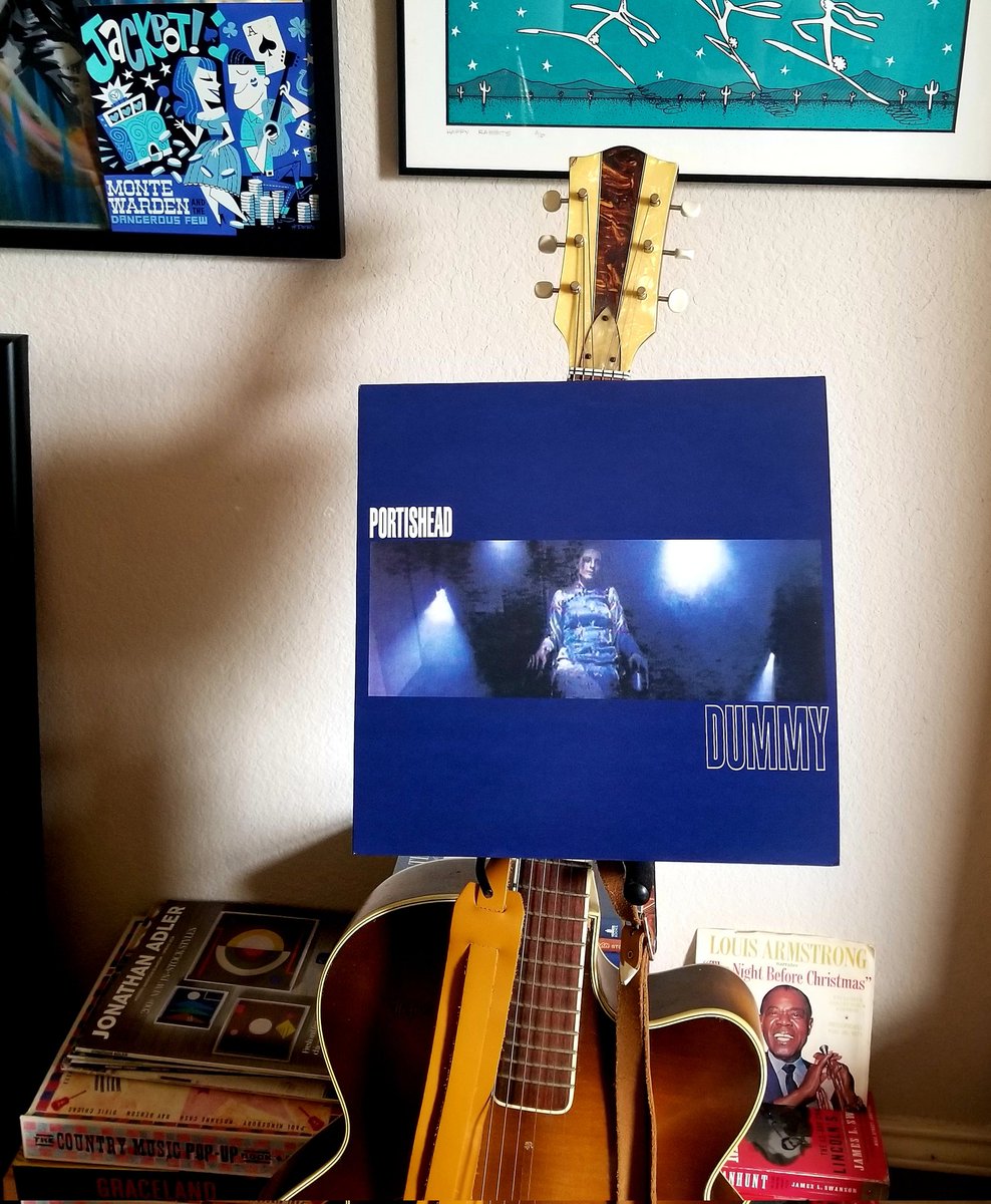 MonteWarden1's tweet photo. We got a jump on record store day &amp; picked up this Portishead classic on 180g vinyl today at @WaterlooRecords. Flashback to our courtin' days! 🔥💥🔥

#recordstoreday #vinyl #waterloorecords #dummy #portishead #westillgotit #makeoutparty https://t.co/hEE0d9RHPU