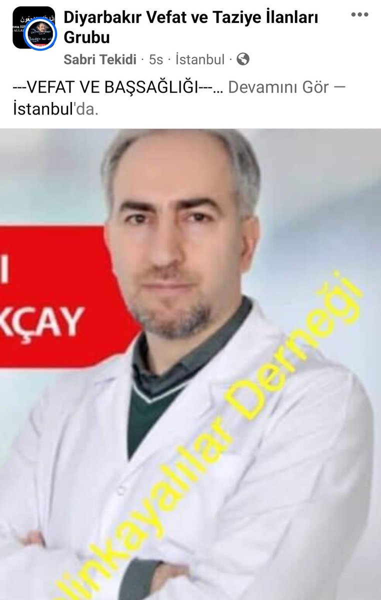 Doç. Dr. Selahattin Akçay, Almanya'da geçirdiği kalp krizi sonucu hayatını kaybetti. 19.04.2024