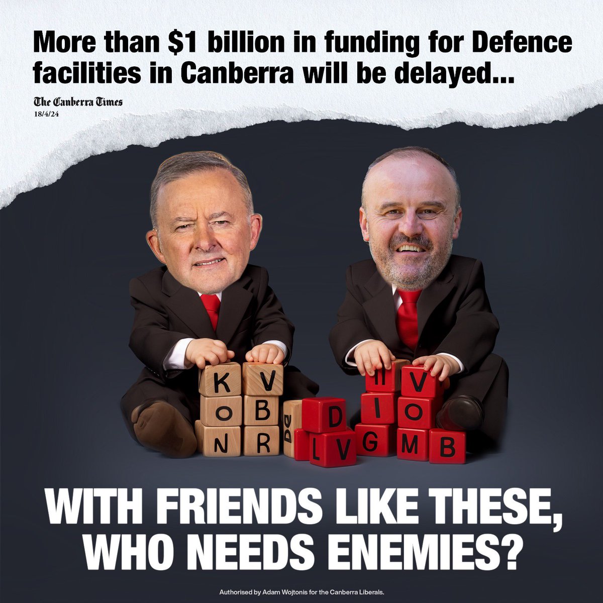 Remember when Barr was crowing about how Canberra would get a better deal under Albanese?