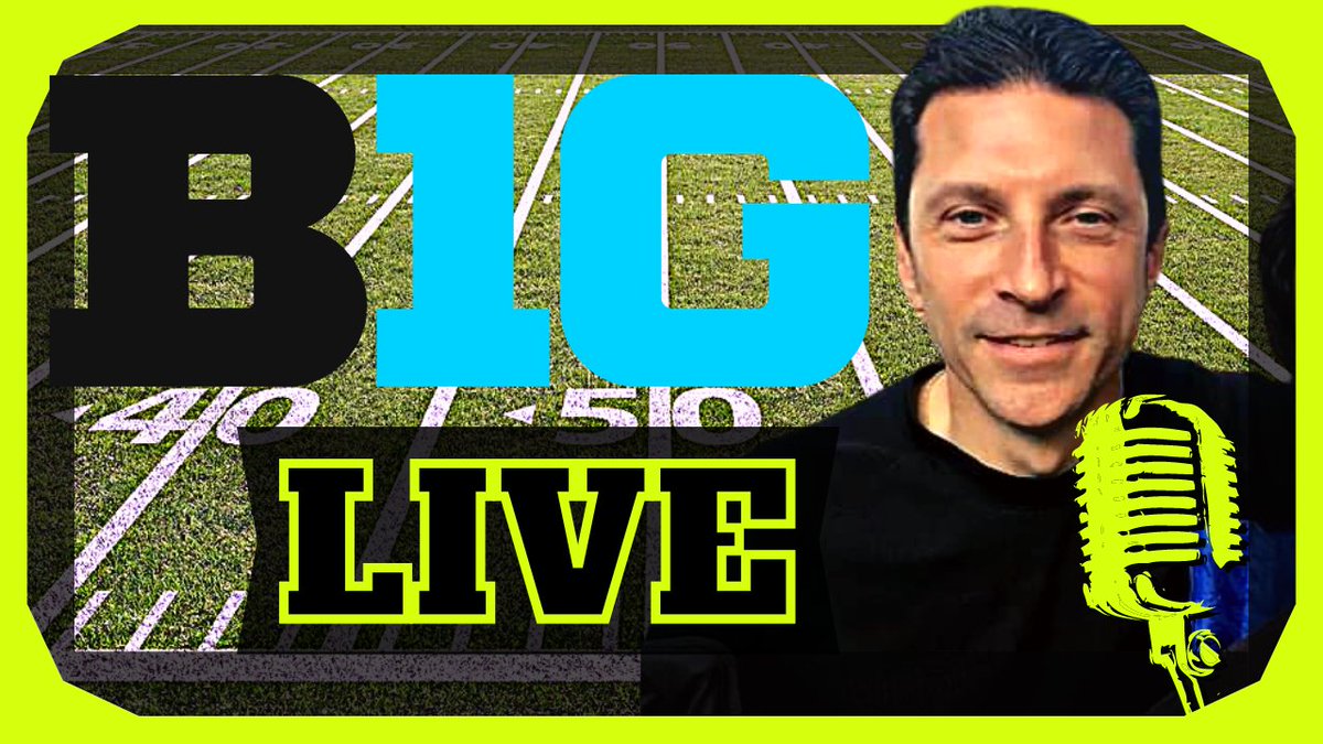 THE BIG TEN LIVE SHOW IS RIGHT NOW youtube.com/@MarkRogersVOC… Call-in Line: streamyard.com/3xf6nkvhm4