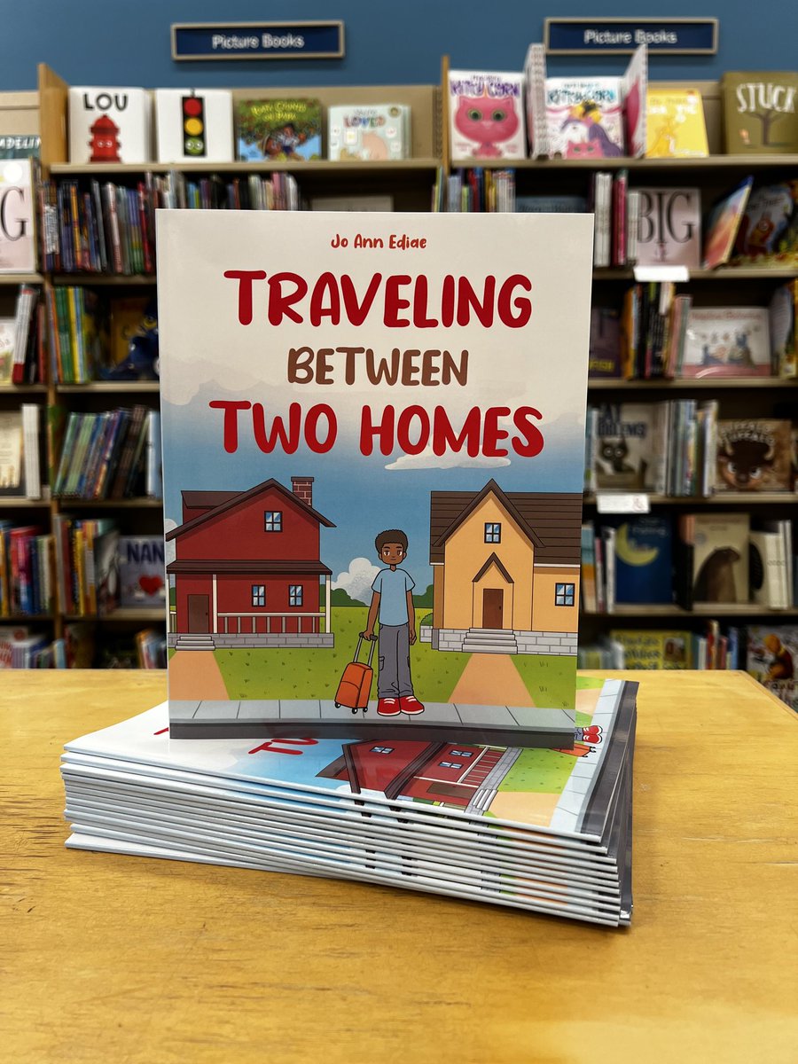 BNSunsetValley's tweet photo. Join us in welcoming local author Jo Ann Ediae. She will be here at B&amp;N Sunset Valley Saturday, April 27 at 11am to sign and discuss her debut parenting book, Traveling Between Two Homes.  

#bnsunsetvalley #barnesandnoble #travelingbetweentwohomes #authorvisit #authorsigning https://t.co/MsH8waS4OB