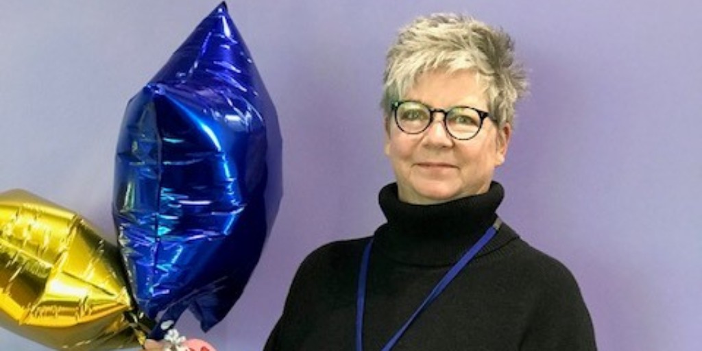 Help us congratulate our #VolunteerOfTheMonth, Betsy! 🎉 Betsy has volunteered at our Children’s Mercy East location for over 11 years, accumulating more than 660 hours of helping patients and families to their appointments. Thanks for all you do, Betsy! 👏