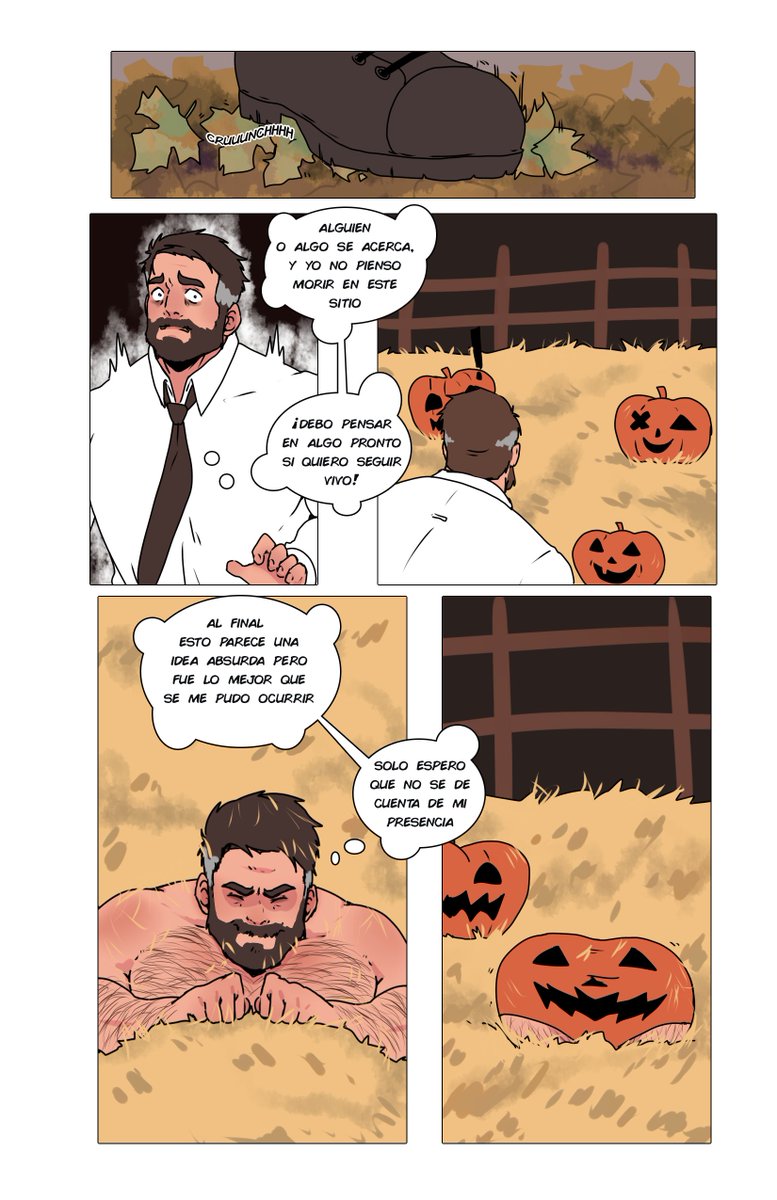 Como último post de la promo, les dejo este pequeño adelanto! ¡Ya puedes comprar mi webcomic 'Breed-ing Spooky Pumpkins' en mi tienda de gumroad! English version: laancer.gumroad.com/l/piwmjg Versión en español: laancer.gumroad.com/l/ydtdjx