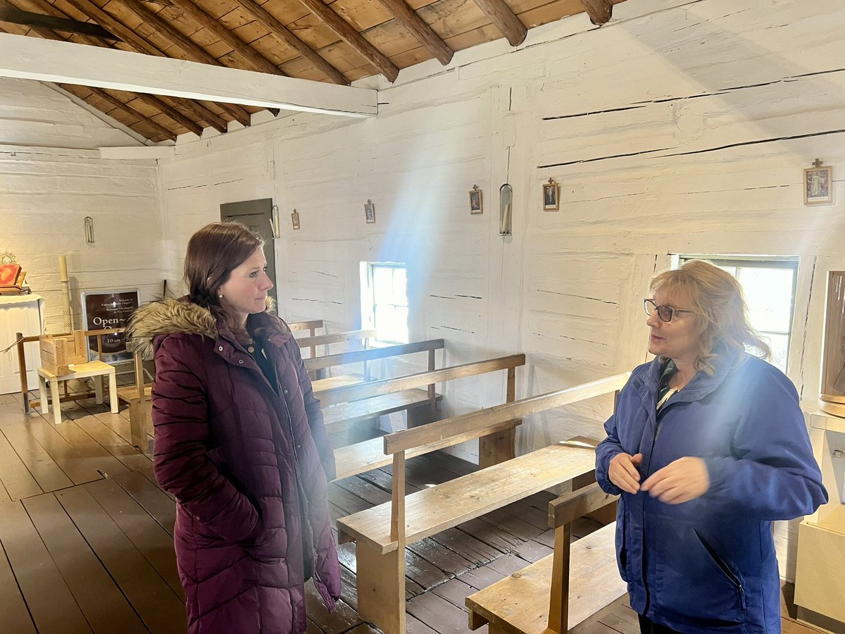Alberta is home to 21 provincial heritage sites that tell our province’s story. I recently had the opportunity to visit Father Lacombe Chapel in St. Albert and learn about the history of the Métis and Francophone communities who settled in the Sturgeon River Valley. Built in