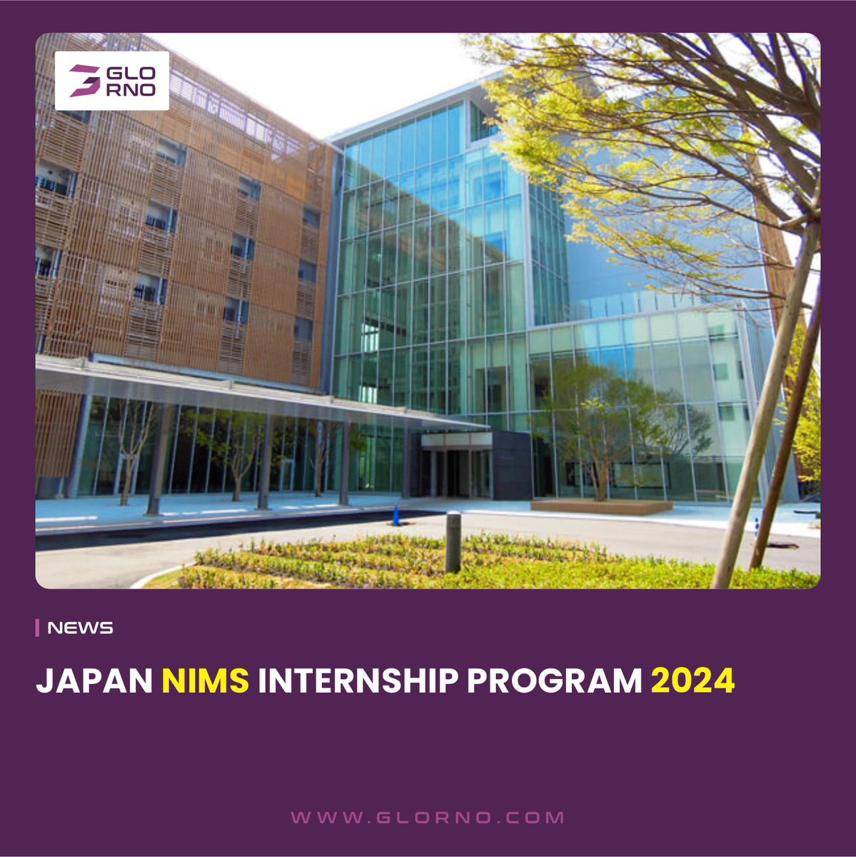 Explore cutting-edge research in Japan with the NIMS Internship Program 2024. Gain valuable experience in materials science and innovation. Apply now! glorno.com/index.php/2024…

 #NIMS #InternshipProgram #Japan #ApplyNow