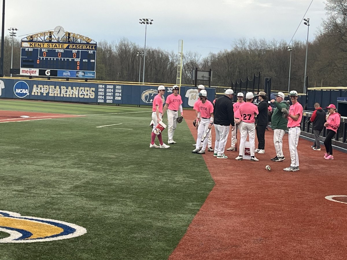 We are live from Schoonover Stadium for tonight’s Coaches vs. Cancer game between @STVMBaseball and @TallmadgeHS_BB. @SportsKee1 @AkronEcho