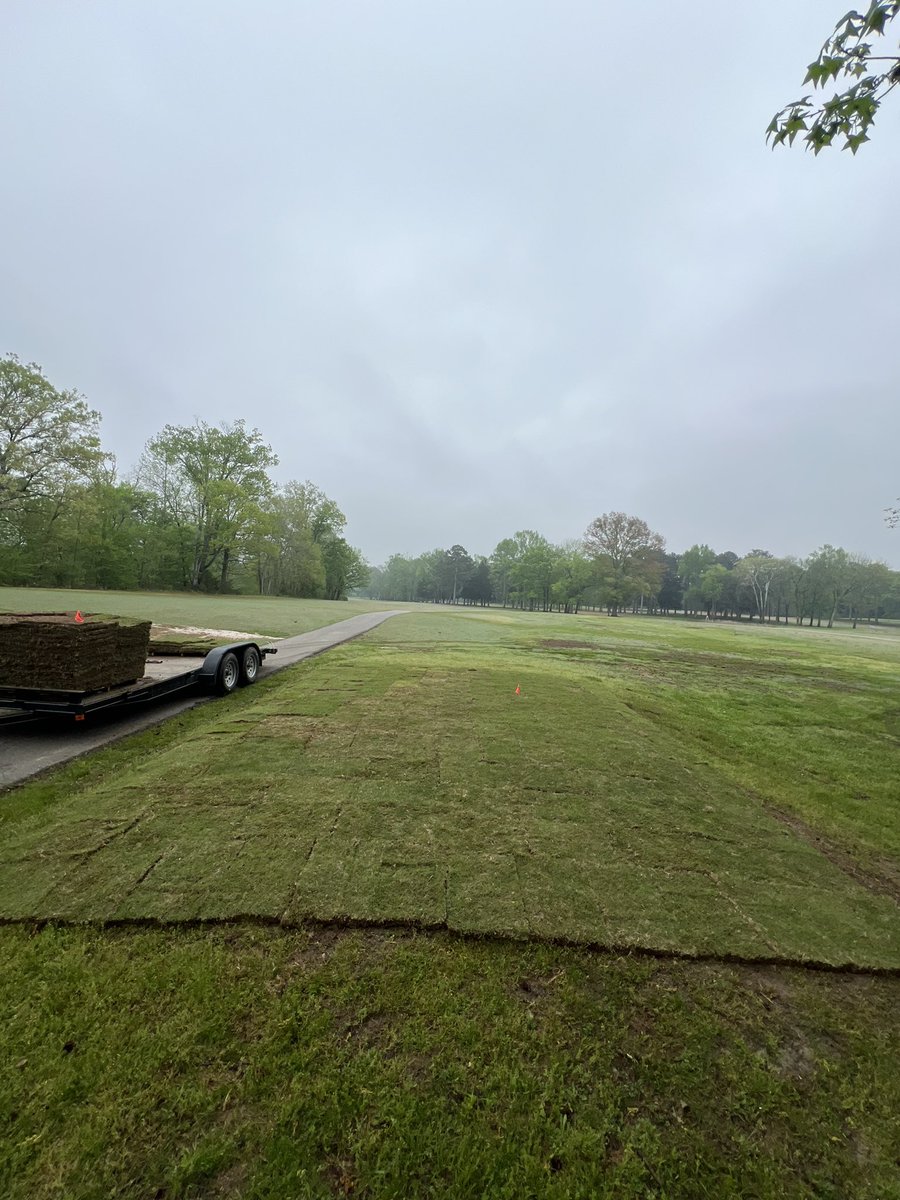 david_clowers's tweet photo. Thanks @NGTurf and @sodchick for a great products (tiff tuff) at its finest. #alwaysimprovingreadyforspring
#instantgreen https://t.co/orOC57q8uU