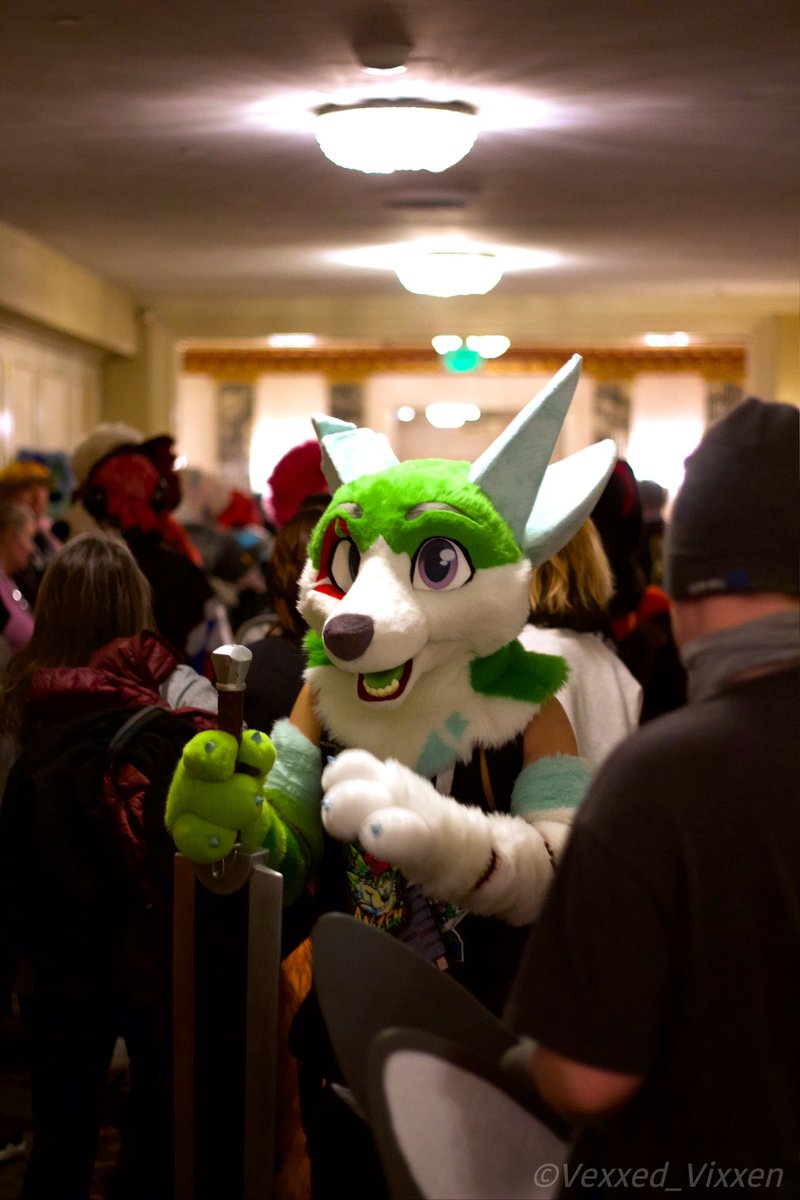 Who is this?!? Why is their suit so awesome, and why can’t I get pics of people where their badges are visible???

#FursuitFriday
#fursquared