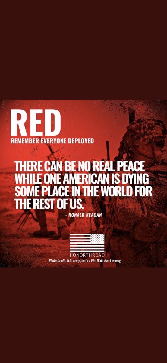 #BuddyCheck 👊🇺🇸 #BuddyChecksMatter 👊🇺🇸 #REDFriday 👊🇺🇸 Remember our Troops daily 🙏🏻🙏🏻 Their sacrifices are beyond our comprehension. #VLM #EndVeteranSuicide 🙏🏻