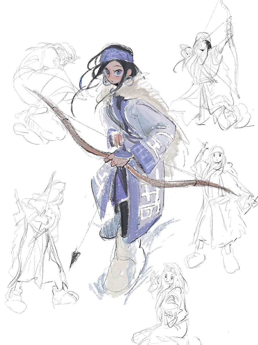 saildraws's tweet photo. asirpa golden kamuy
life drawing https://t.co/kzill64wQ1