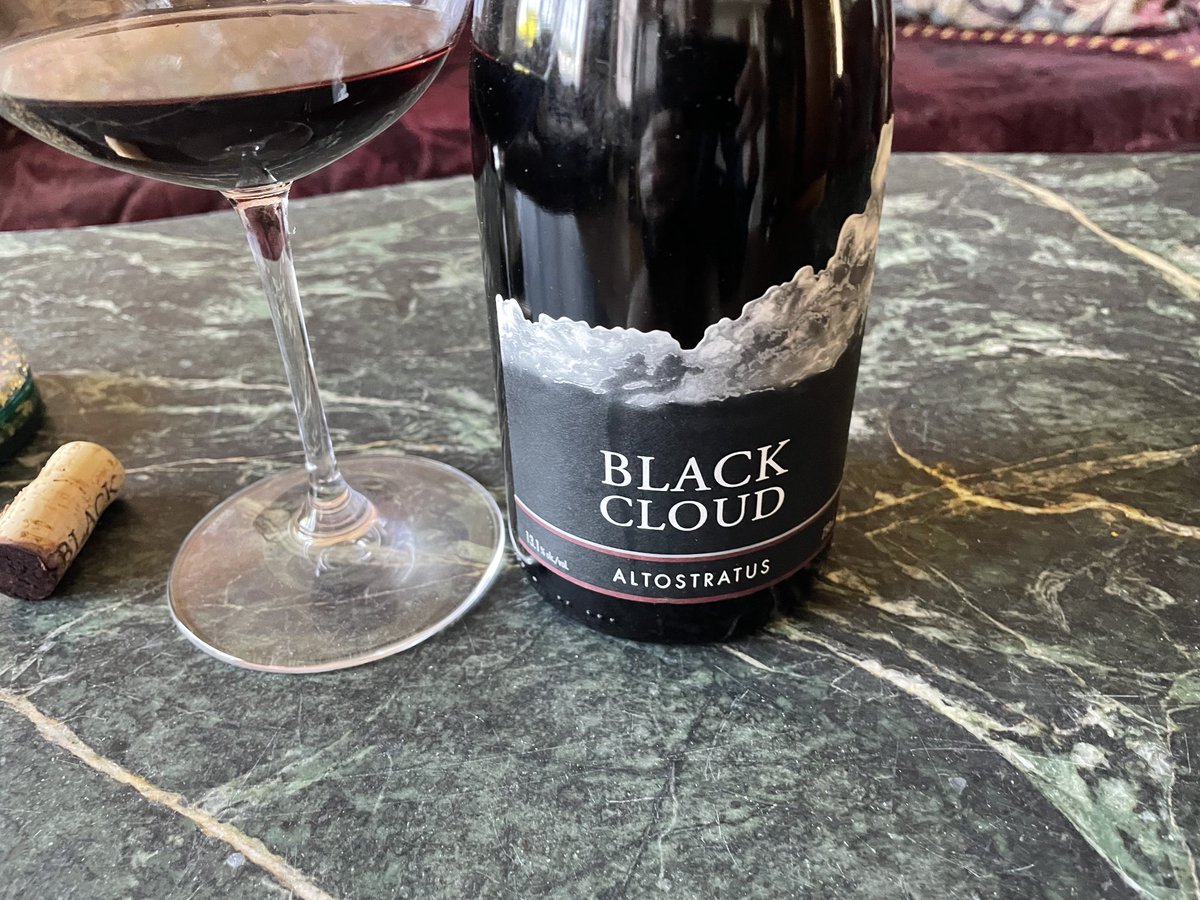 2012 Black Cloud #BCWine  #Pinot drinking well has survived the years evolving in the glass