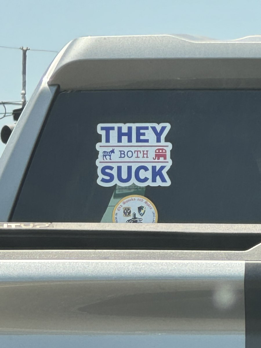 I approve of this sticker I saw today in Ocala!