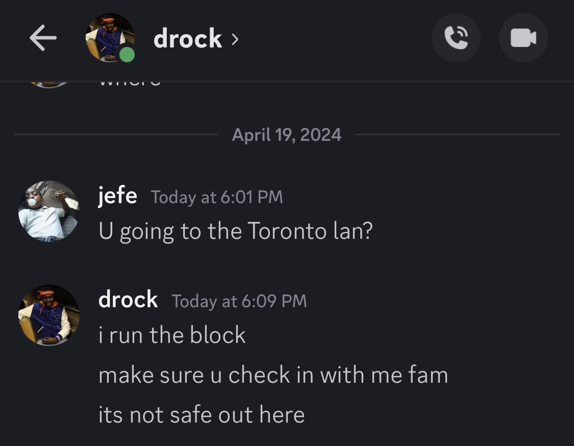 1jefe_cs's tweet image. make sure y’all check-in with @drockx2 for protection