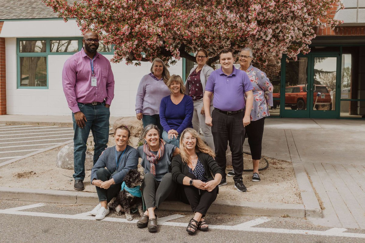 ICYMI: NDE 💜 continues to celebrate Month of the Military Child. Staff wore purple on Purple Up! Day to honor military-connected children. Purple represents all the colors of the military branches into one. #MOMC #MonthoftheMilitaryChild #PurpleUp