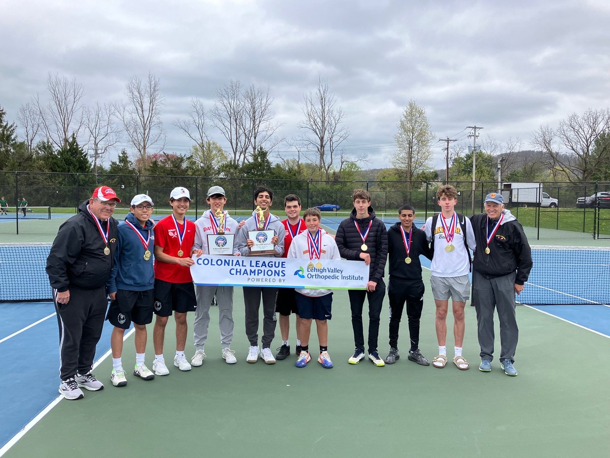 Congratulations to the Boys’ Tennis Team on winning the 2024 Colonial League Regular Season and Tournament Championships! 🏆🦁 #MoravianAcademy #ExcellenceMA