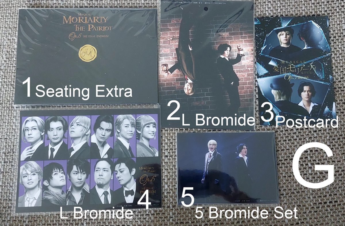 EnigmaInTheDust's tweet photo. please make reasonable offers via DM (stating letter, number and price), since I never really now what to ask for them, and I'll probably do it like a silent auction, and let the highest bidder get the item, if two want the same bromide. https://t.co/UqL5jJ03xP