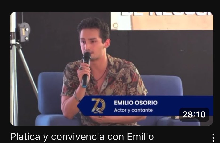 youtu.be/9xgPKT0CQEY?si… 

#Emilio #EmilioOsorio