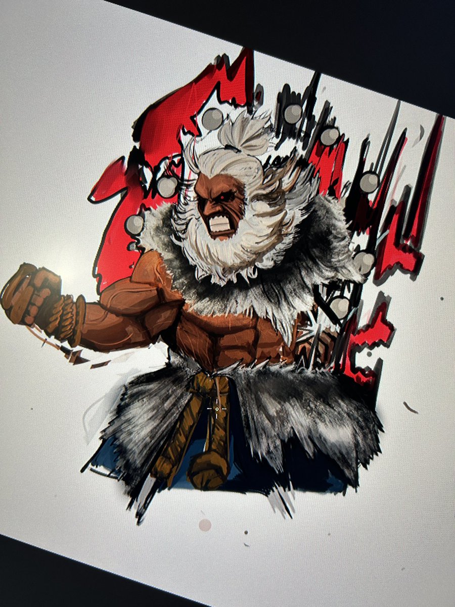 Ziisoa's tweet photo. Akuma progress https://t.co/JnjJswYaPD